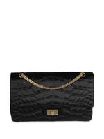 CHANEL Pre-Owned sac porté épaule en satin 2.55 - Noir