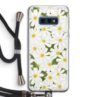 Summer Daisies: Samsung Galaxy S10e Transparant Hoesje met koord