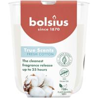 Bolsius Geurglas True Scents Fresh Cotton 80/73