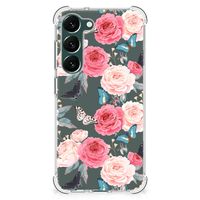 Samsung Galaxy S23 Plus Case Butterfly Roses