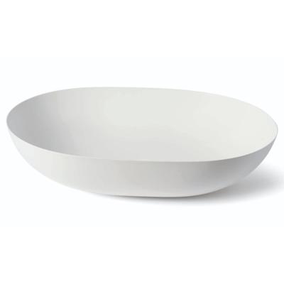Waskom Luca Sanitair Tate 52x38x12 cm Mineral Stone Glans Wit Luca Sanitair