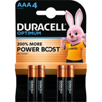 Duracell Optimum AAA 4 Stuks bij Jumbo