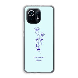 Bloom with grace: Xiaomi Mi 11 Transparant Hoesje