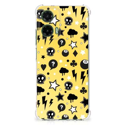 Extreme Case Motorola Moto G35 Punk Geel Extreme Case Motorola Moto G35 Punk Geel