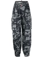 DSQUARED2 pantalon cargo à imprimé camouflage - Noir - thumbnail