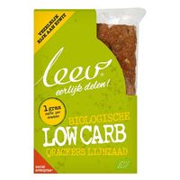 Qrackers lowcarb 3 x 2 stuks bio