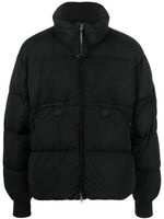 C.P. Company funnel-neck quilted jacket - Noir