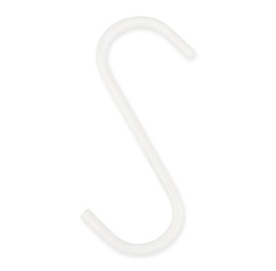 S-haak wit - per stuk