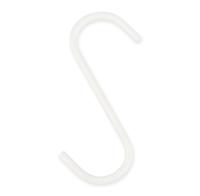 S-haak wit - per stuk