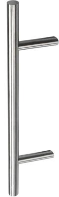 Formani Basics LBT-S greep 25x500x700mm. paarsgewijs - mat RVS