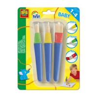 SES My First veilige kwasten 3 stuks SES My First veilige kwasten 3 stuks