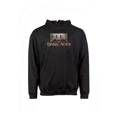Doom The Dark Ages Hooded Sweater Logo Size XL