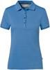 Hakro 214 COTTON TEC® Women's polo shirt - Malibu Blue - XS