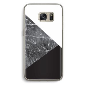 Combinatie marmer: Samsung Galaxy S7 Transparant Hoesje