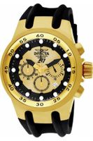 Horlogeband Invicta 1511 Rubber Zwart - thumbnail
