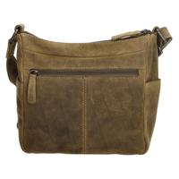 Hide & Stitches idaho schoudertas-Olive