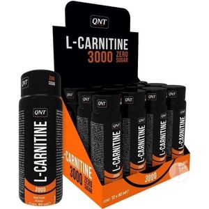 L-Carnitine Shot 3000mg 12x 80ml Red Fruits