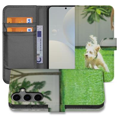 Book Case Hoesje Maken Samsung Galaxy S25 | Eigen telefoonhoesje ontwerpen | Op maat gemaakt