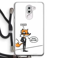 GSM secure: Honor 6X Transparant Hoesje met koord
