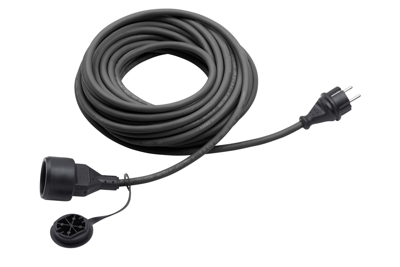 Meister Verlengsnoer Ip44 10M Zw - WU7435020