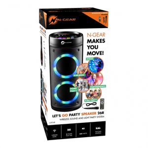 N-Gear Party Let&apos;s Go 26R mobiele Bluetooth luidspreker