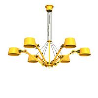 Tonone Bolt Chandeliers 6 arm Kroonluchter - Geel