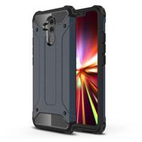 Magische Armor TPU + PC combinatie Case voor Huawei Mate 20 Lite (marineblauw)