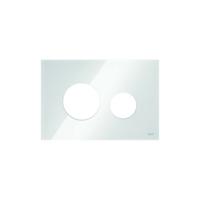 TECE Loop | Frontplaat voor bedieningsplaat | Wit glas