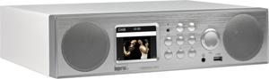 Imperial DABMAN i450 Keukenradio met internetradio DAB+, VHF (FM), Internet Bluetooth, AUX, USB, WiFi, Internetradio Zilver