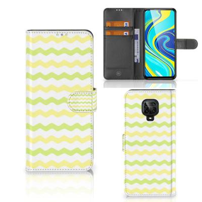 Xiaomi Redmi Note 9 Pro | Note 9S | Telefoon Hoesje | Waves Yellow