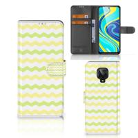 Xiaomi Redmi Note 9 Pro | Note 9S | Telefoon Hoesje | Waves Yellow