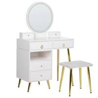 Beliani - YVES - Kaptafel - Wit - MDF