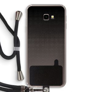 Musketon Halftone: Samsung Galaxy J4 Plus Transparant Hoesje met koord