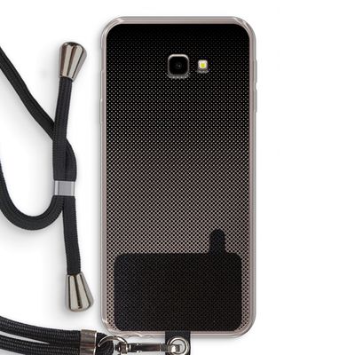 Musketon Halftone: Samsung Galaxy J4 Plus Transparant Hoesje met koord
