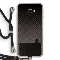 Musketon Halftone: Samsung Galaxy J4 Plus Transparant Hoesje met koord