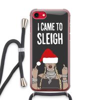 Came To Sleigh: iPhone SE 2020 Transparant Hoesje met koord