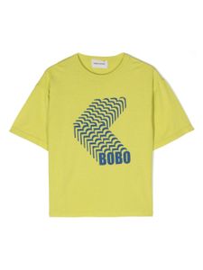 Bobo Choses t-shirt à logo imprimé - Vert