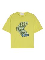 Bobo Choses t-shirt à logo imprimé - Vert - thumbnail