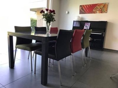 Set van 6 leren eetkamerstoelen - diverse kleuren leer - Echt leer, Modern, ontdek de vele Leersoorten en Kleuren bij ShopX