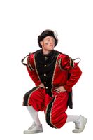 Piet fluweel rood Piet fluweel rood