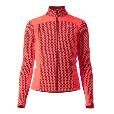 Castelli Sfida 2 fietsshirt lange mouw roze dames S