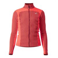 Castelli Sfida 2 fietsshirt lange mouw roze dames S
