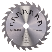 Bosch Accessoires Cirkelzaagblad Precision 184X2X16/-,T24 - 2609256863
