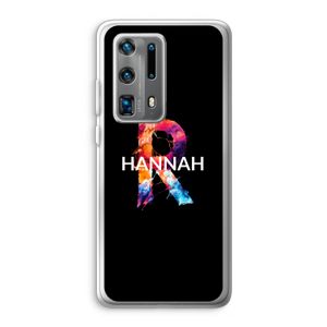 Abstract Spectrum: Huawei P40 Pro Plus Transparant Hoesje