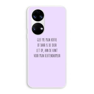 Ochtendhumeur: Huawei P50 Transparant Hoesje