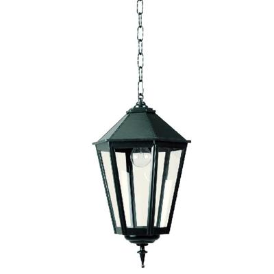 KS Verlichting Hanglamp met kettingChain K7C nostalgie - zwart - 5114