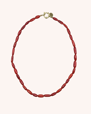 Bonnie Studios Tommy Bold ketting rood