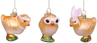 Vondels paashanger kippen 6cm multi 3 stuks