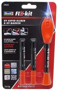 Revell FIX-kit UV Superlijm & Marker incl navulverpakking