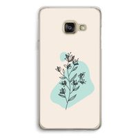 Violets are blue: Samsung A3 (2017) Transparant Hoesje